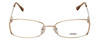 Fendi Designer Eyeglasses F960-714 in Gold 52mm :: Custom Left & Right Lens