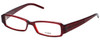 Fendi Designer Eyeglasses F664-618 in Deep Red 51mm :: Custom Left & Right Lens