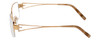 Fendi Designer Eyeglasses F612R-757 in Gold 54mm :: Rx Bi-Focal