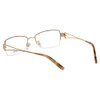 Fendi Designer Reading Glasses F612R-757 in Gold 54mm