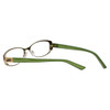 Fendi Designer Reading Glasses F899-317 in Matte Green 50mm