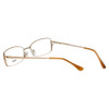 Fendi Authentic Designer Reading Glasses F960-714-52 mm Gold Metal Full Rim