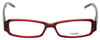 Fendi Designer Reading Glasses F664-618 in Deep Red 51mm