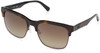 Guess Designer Sunglasses GU6912-52G-58 mm Havana Tortoise Brown w/ Gold Mirror