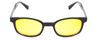 Calabria New 1488 Night Driving Sunglasses with Yellow Tint Matte or Gloss Black