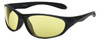 Calabria 2715 Night Driving Sport Sunglasses Yellow Tint Lenses 3 Color Choices