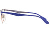 Ray Ban Designer Prescription Eyeglasses RX6346-2972-52 Copper/Violet 52mm Rx Single Vision