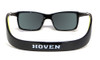 Hoven Eyewear MONIX in Black Gloss with Yellow Tahoe & Blue Polarized