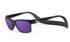 Hoven Eyewear MONIX in Black Turtle with Gloss Grey & Purple Chrome Polarized