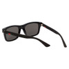 Gucci Designer Sunglasses Matte Black/Polarized Grey Smoke Lens GG0008S-002