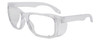 Calabria Clear Impact Resist Safety Glasses Folding Side Shield Splash Guard 55m