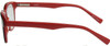 EyeBobs Take A Stand Designer Reading Eye Glasses in Black/Crystal Red 2600-01