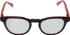 EyeBobs Take A Stand Designer Reading Eye Glasses in Black/Crystal Red 2600-01