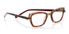 EyeBobs Designer Reading Eye Glasses Flirt 3151-01-48 mm Red/Horn Marble Crystal