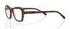 EyeBobs Designer Reading Eye Glasses Flirt 3151-01-48 mm Red/Horn Marble Crystal