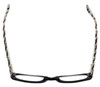 EyeBobs Think Eye Designer Reading Eye Glasses in Black/White/Clear 50mm