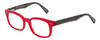 EyeBobs Losing It Designer Reading Eye Glasses in Red/Marble Zebra Print 48mm