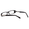 Calabria 839 Techno Optical Reading Glasses Black w/ Blue Light Filter + A/R Len