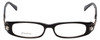 Calabria 839 Techno Optical Reading Glasses Black w/ Blue Light Filter + A/R Len