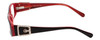 Calabria Designer Eyeglasses 814 Ebony w/ Blue Light Filter + A/R Lenses