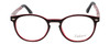 Enhance Kids Prescription Eyeglasses EN4119 46 mm Glossy Matte Black/Crystal Red
