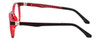 Enhance Kids Prescription Eyeglasses EN4119 46 mm Glossy Matte Black/Crystal Red