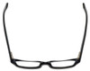 Calabria Designer Reading Glasses 820 in Black with Blue Light Filter + A/R Lens