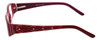Calabria Designer Eyeglasses 815 Cabernet Blue Light Filter + A/R Lenses