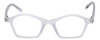 EyeBobs Firecracker Designer Reading Eye Glasses 2604-51 Matte Crystal 47mm