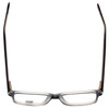 Big and Wide Designer Reading Glasses BW1 Matte Black Crystal 60mm :: Rx Bi-Focal