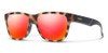 Smith Lowdown Slim 2 Carbonic Polarized Sunglasses, Matte Honey Tortoise Havana Red Mirror