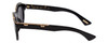 Lanvin Designer Sunglasses Black & Gold non-polarized Grey Lens SLN692-700Y-45mm