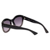 Lanvin Designer Sunglasses Black Crystal Smoke Fade Grey Gradient SLN693-0AH8-52