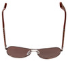 Lanvin Designer Sunglass Copper Bronze Snake Skin Brown Gradient SLN037V-448X-59