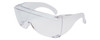 CALABRIA 3000-CLR Economy Fitover Safety Glasses with UV PROTECTION CLEAR 150 mm