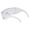 CALABRIA 3000-CLR Economy Fitover Safety Glasses with UV PROTECTION CLEAR 150 mm