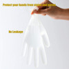 100 Count Box Safety Guard Gloves Vinyl Powder&Latex Free Food Safe Size (Large)