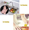 100 Count Box Safety Guard Gloves Vinyl Powder&Latex Free Food Safe Size (Large)