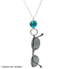 Calabria Sun/EyeGlass Necklace Skissa Murano Glass Disc