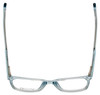 Vivid Designer Reading Eyeglasses 912 Crystal Blue Clear 51 mm Rx SV