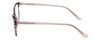 Side View of Vivid Designer Reading Eyeglasses 893 Marble Wine/Blue Light Filter + A/R Lenses