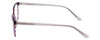 Side View of Vivid Designer Reading Eyeglasses 893 Purple/Blue Light Filter + A/R Lenses