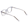Close up View of Vivid Designer Reading Eyeglasses 912 Crystal/Blue Light Filter + A/R Lenses