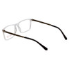 Close up View of Vivid Designer Reading Eyeglasses 891 Crystal/Blue Light Filter+A/R CHOOSE POWER