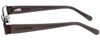 Side View of Body Glove Eyeglasses BB110-GUN in Gunmetal KIDS SIZE with Blue Light Filter + A