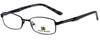 Profile View of Body Glove Eyeglasses BB117-BLK in Black KIDS SIZE with Blue Light Filter + A/R