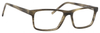 Esquire EQ1527 Men’s Blue Light Filter + A/R Lenses Eyeglasses in Moss/Brown -53