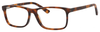 Esquire EQ1539 Rectangular Frame Eyeglasses in Tortoise Havana Brown 55mm Progressive