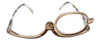Calabria Make-Up II Reading Glasses Left & Right eye Rotating Lens w/ Carry Case