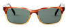 Parkman Handcrafted Polarized Sunglasses Francesa in Cranberry Tan with Money &